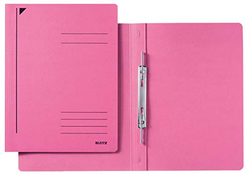 Esselte Leitz espiral carpeta, A4, formularios. 2 pliegues, cartón), color rosa