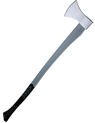 Ruthe Axe 1600g Vpa/Gs with Fibre-Glass Handle, Silver/Black