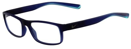 NIKE Brille Größe 53 mm MATTE NAVY,PHOTO BLUE, EYE SIZE: 53 BRIDGE: 17 HORIZONTAL MEASUREMENT: 53 VERTICAL MEASUREMENT: 32,7