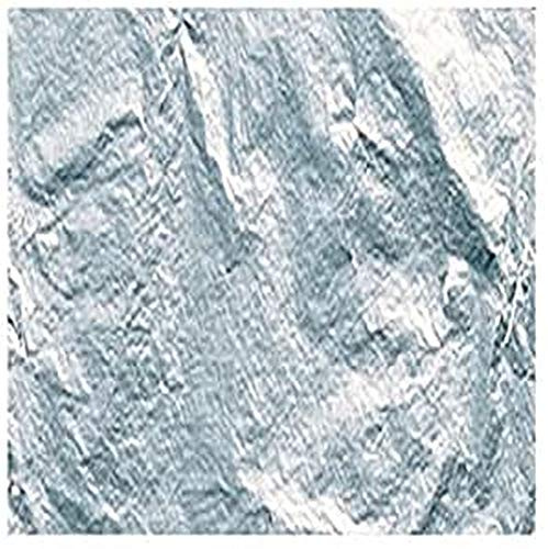 Foglia D'argento Puro Commestibile Al 100% Commestibile, 60mm x 60mm, Confezione da 50