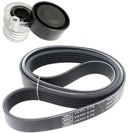SKF Keilrippenriemen VKMA 36145 - Satz - Höhe 106 mm Länge 330 mm Breite 141 mm - OE Qualität | Kompatibel mit: DACIA DUSTER, DUSTER, DUSTER Kasten/SUV, LODGY, MERCEDES-BENZ A-CLASS, A-CLASS, A-CLASS Stufenheck