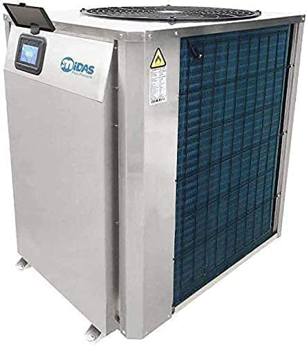 well2wellness Full-Inverter Wärmepumpe Mida.Maxx 35 - Poolheizung mit Einer Heizkapazität bis 34,7 kW