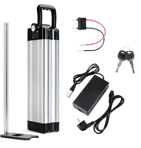 E-Bike Fahrrad Pedelec Akku 48V/36V 15.6Ah/18Ah/20Ah Lithium-Ionen Akku mit Ladegerät und BMS, für 250W 350W 500W 750W 1000W Elektrofahrrad Motor