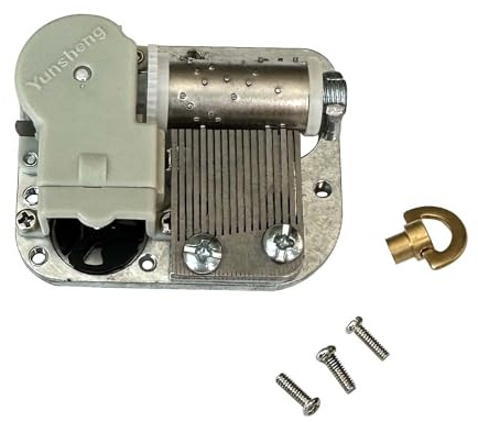 Pursuestar Mini Wind Up Music Box Movement -Edelweiss