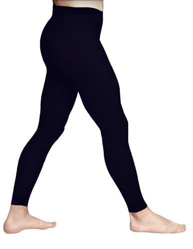 COFI 1453 Bruce 80 DEN Mikrofaser-Meggings Strumpfhose für Herren Navy XL/XXL