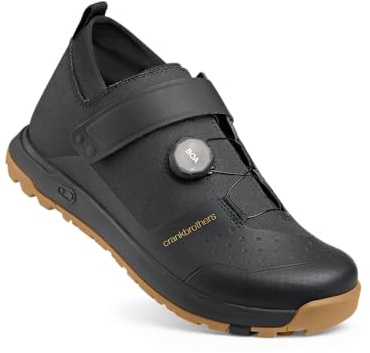 Crankbrothers Unisex-Erwachsene Mallet Trail Boa, Schwarz/Gold, 49 EU