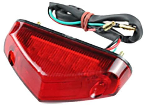 Luci Di Stop A LED Per Moto | 8cm -ni Fanale Posteriore Freno Moto | Luci Di Stop Universali A LED | Led Faretti Moto | Fanali Posteriori Per Moto | Fanale Posteriore Di Segnalazione Più Sicuro