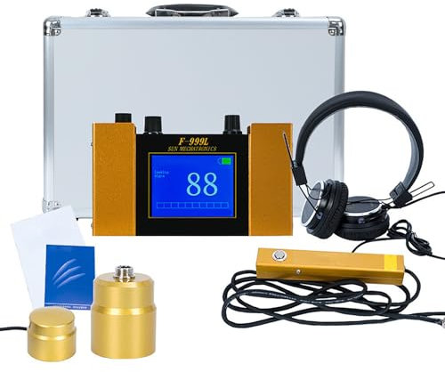 MXHACD Detector Profesional De Fugas De Agua Subterránea, Monitor De Fugas De Tuberías De Agua, Detector De Fugas De Plomería, para Detección De Fugas De Agua, Tuberías De Construcción