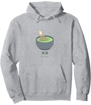 Bol à matcha japonais avec fouet en bambou pour amateurs de thé vert Sweat à Capuche