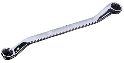 WANGSHAOWEI Set Chiavi Inglese 1 pz Chiave a cricchetto Doppia Testa Metrica 5.5-14mm Offset Chiave ad Anello Garage Officina Cassetta degli Attrezzi Chiave Finale Chiavi Inglese(5.5-7mm)