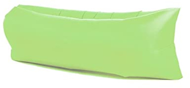 Aufblasbares Sofa - Wasserdichtes Luftsofa, Sofa Aufblasbar Reißfestem Gewebe von bis zu 200kg, Tragbares Wasserdichtes Aufblasbare, Air Lounger für Camping, Park, Strand, Hinterhof(grün)
