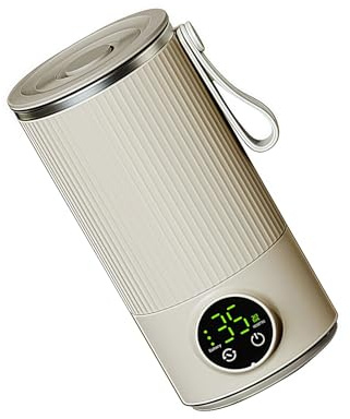 Mousseur à lait portable sans fil 4 en 1 avec écran de contrôle de température et vapeur tactile en acier inoxydable