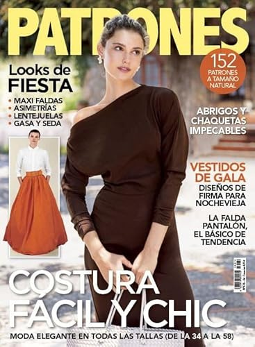 Revista Patrones #476 | Costura fácil y chic: Moda elegante en todas las tallas (34 a 58)
