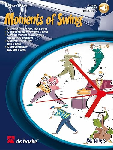 Moments of Swing. Trombone Solo. Includes Audio Online
