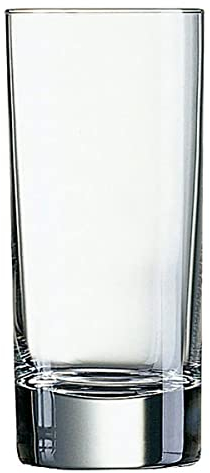 Arcoroc 40342 Islande Hiball Half Pint Glass, 290mL Capacity, Pack of 6