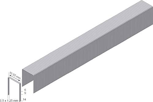 Prebena HEFTKLAMMERN VERZINKT PF06CNK
