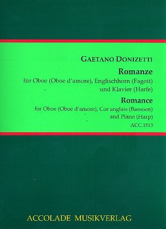 Una furtiva lagrima : für Oboe (Oboe d'amore), Englischhorn (Fagott) und Klavier (Harfe) Stimmen
