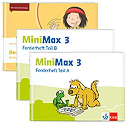 Fit für den Kompasstest: 3 Übungshefte im Paket: Deutsch kompakt 3, MiniMax 3 AH Fordern (Teil A+B) Klasse 3 (Mein Anoki-Übungsheft)