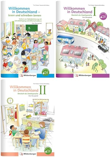 Sicher in die Grundschule – Paket: Deutsch als Zweitsprache: Wichtige Grundlagen wiederholen, um gut in der Schule zu starten