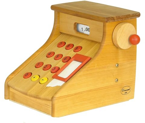 Drewart 932-2400 Kasse Kaufladenkasse mit Klingel Spielzeug-Kasse
