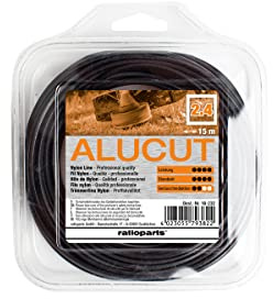 Mähfaden ALUCUT 2,4mm 15m Trimmerfaden 4-Kant Nylonfaden