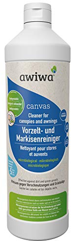 awiwa Vorzelt und Markisenreiniger für Sonnenschirme, Zelte, Sonnensegel, Markisen etc. - 1 Liter Reiniger Konzentrat (1 Liter)