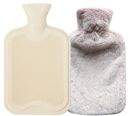 Wärmflasche, Kuschelweichem Fell Bezug 2l, Wärmflaschen, Warmflasche | Wärmeflaschen, Kalttherapie, Hand-Fußwärmer, Menstruationsbeschwerden (# - 14)