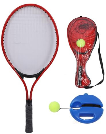 Luocute Tennistrainer-Rebound-Ball für Anfänger, Tragbarer -Tennistrainer-Rebound-Ball, Leichter Tennis-Übungsball-Rebounder für Präzise Schlagtechniken, Tennis-Übungsset
