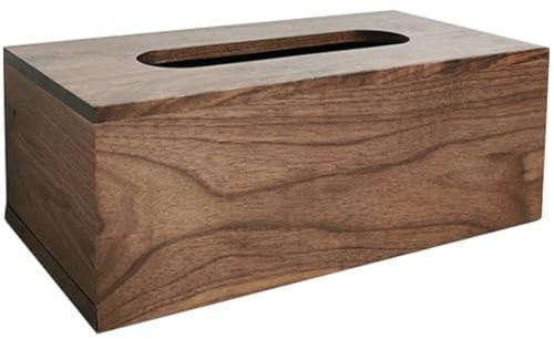 Scatola per Fazzoletti di Legno Scatola per Pompaggio Scatola per Tovaglioli Dispenser per Porta Fazzoletti di Legno per Tovaglioli Scatole Portaoggetti per Tovaglioli Domestici