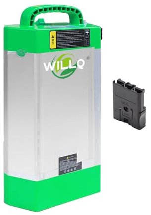 WILLQ Batterie Lithium 48V 20Ah/15Ah pour Chariot élévateur Batterie 48 Volts pour transpalette électrique avec Protections Multiples kit Remplacement transpalette CBD15J/20J-LI2,48v15ah b