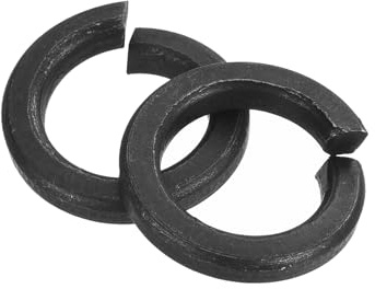 QUARKZMAN Rondelle Grower M12, 50Pcs Rondelles Grower Acier Carbone Rondelles Élastiques Métalliques À Fente Pour Boulons Machines