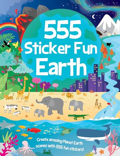555 Sticker Fun Earth: Activity Book