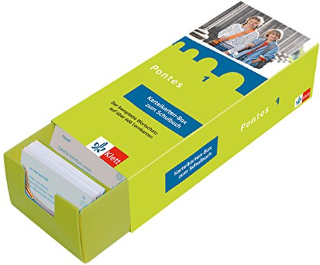 Pontes 1 - Vokabel-Lernbox zum Schulbuch: Latein passend zum Lehrwerk üben (Pontes. Ausgabe ab 2014)