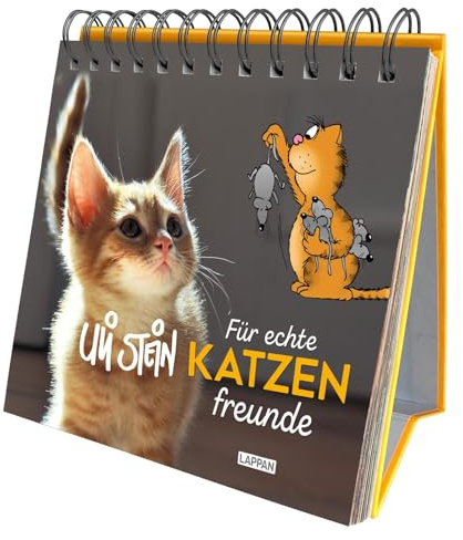 Uli Stein für Tierfreunde: Für echte Katzenfreunde: Tischaufsteller für Katzenfans mit witzigen Cartoons und stilvollen Fotos