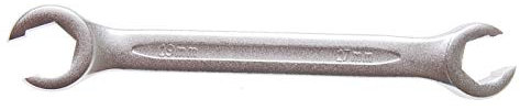 BGS 1761-17x19 | Double Ring Spanner, open Type | 17 x 19 mm
