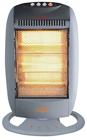 STUFA ALOGENA VINCO 70102 OSCILLANTE 1200W 3POTENZE