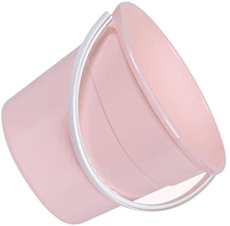 Seau de Pêche 12,2 L en PP avec Poignée, Rose, Rond
