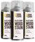 GRAIN GUARD Wood Stain Aerosol | Black Ebony | Water Based Stain| Easy Spray Application | Quick Dry | 3 x 400ml