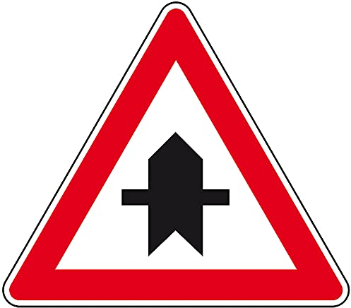 Schild I Verkehrszeichen Vorfahrt, Nr.301, Aluminium RA2, reflektierend, SL 900mm, DIN 67520, nach StVO
