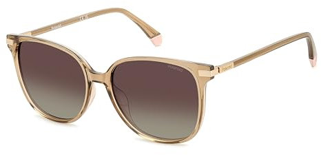 Polaroid Sonnenbrille für Damen, Gold, 54