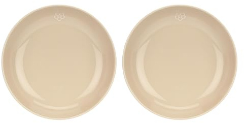 THUN - Lot de 2 assiettes creuses en porcelaine Happy Elegance