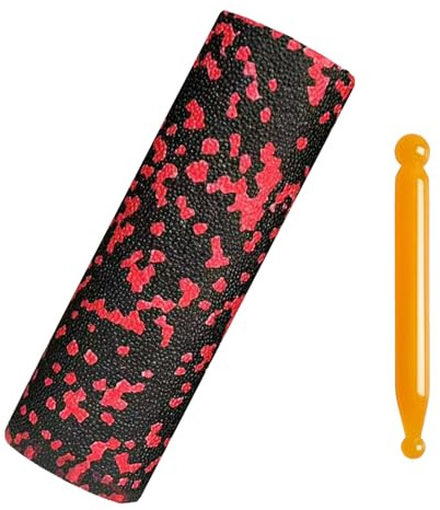 Lxtness Foam Roller,Mini rollo de masaje para fascia,palo de masaje,para automasaje, práctico rodillo de masaje para viajes, oficina o gimnasio, dureza media