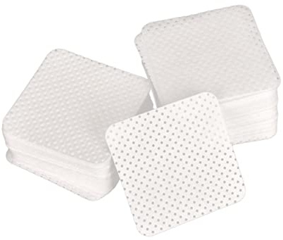 VICASKY 170stücke Baumwoll Wattepads zum Entfernen von Nagelöl Nagellack und Nagelgel Inklusive Nagelölentferner und Wattepads für Hautpflege