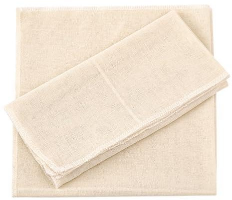 Tofu - Paño de cocina con colador para queso para tofu, prensador de queso, tela de panadería, gasa para cocina, colador de malla fina, muselina, disponible en diferentes tamaños