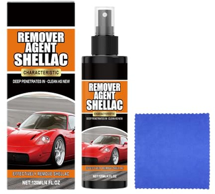 Detergente Spray Per Esterni Auto, Formula Non Abrasiva, 120 Ml, Spray Per Pulizia Parabrezza, Detergente Per Vetri Per Specchietti, Proprietà Idrorepellenti, Per, Camion, Minivan, Fine