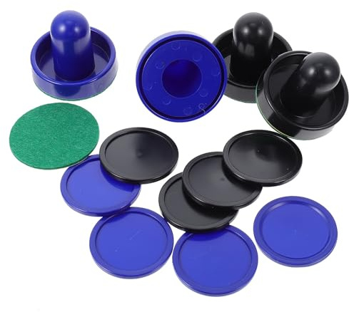 Luxshiny Accessori per Air Hockey Spingitori e Racchette per Disco da Air Hockey Set di 2 Unitá