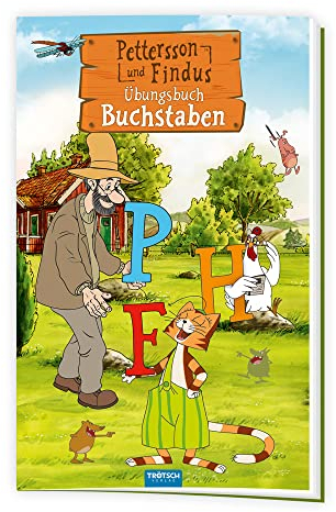 Trötsch Pettersson und Findus Buchstaben Übungsbuch: Übungsbuch Vorschulbuch Beschäftigungsbuch