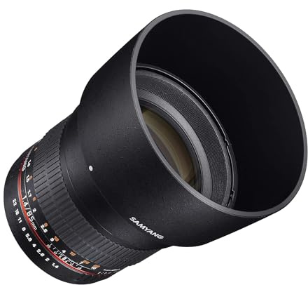 Samyang SY85M-E 85 mm F1.4 Asphärisches High-Speed-Objektiv für Sony E-Mount Kameras