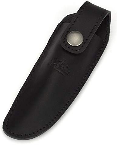 Forge De Laguiole A3N schwarzes Gürteletui aus Leder für EIN Laguiole Taschenmesser 11/12 cm