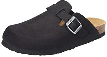 Dr. Brinkmann 600355, Zuecos Hombre, Negro (Schwarz), 44 EU